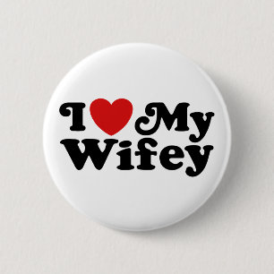 Ich liebe meine Frau Button
