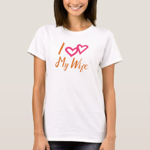 Ich liebe meine Frau Herz T-Shirt