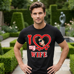 Ich liebe meine Frau Personalisiert T-Shirt