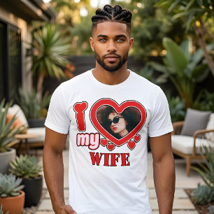Ich liebe meine Frau Personalisiert T-Shirt