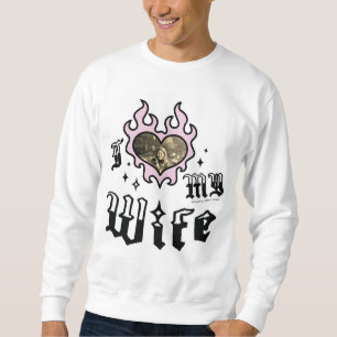 Ich liebe meine Frau - Pink - DingusDesign Sweatshirt
