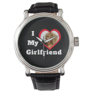 Ich liebe meine Freundin Bae Personalisiertes indi Armbanduhr