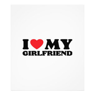 Ich liebe meine Freundin Classic Fotodruck