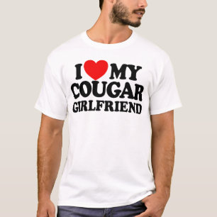 Ich Liebe meine Freundin Cougar T-Shirt