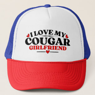 Ich Liebe meine Freundin Cougar Truckerkappe