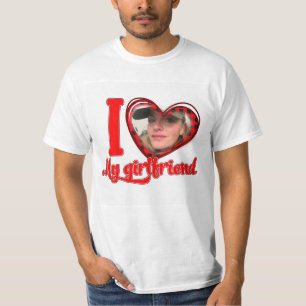 Ich Liebe Meine Freundin Custom Personalisiert Shi T-Shirt