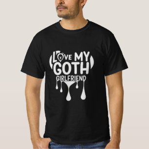 Ich Liebe meine Freundin, die das Herz trinkt T-Shirt