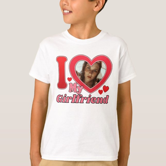 Ich Liebe meine Freundin, Freundin T-Shirt (Vorderseite)