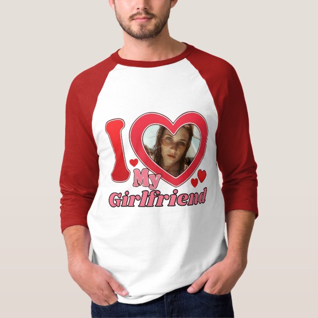 Ich Liebe meine Freundin, Freundin T-Shirt (Vorderseite)