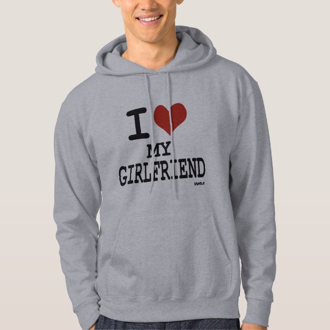 Ich Liebe meine Freundin Hoodie (Vorderseite)