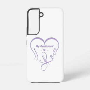 Ich liebe meine Freundin - I ♥ Us Samsung Galaxy Hülle