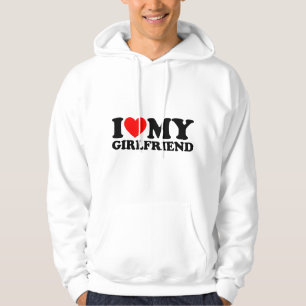 Ich liebe meine Freundin Ich Herz meine Freundin M Hoodie