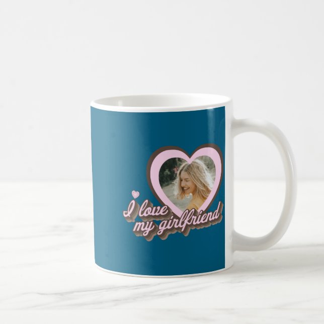 Ich liebe meine Freundin  Kaffeetasse (Rechts)