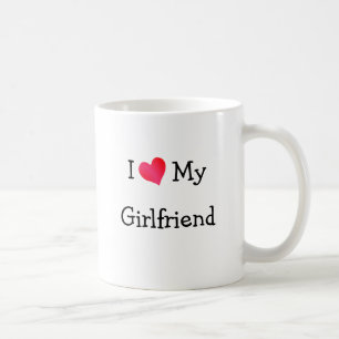 Ich Liebe meine Freundin Kaffeetasse