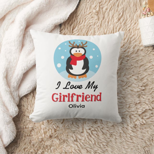 Ich Liebe meine Freundin Kissen (Decke)