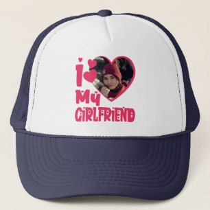 Ich Liebe Meine Freundin Personalisiert Foto Truckerkappe
