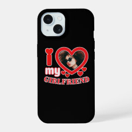 Ich Liebe Meine Freundin Personalisiert iPhone 15 Hülle