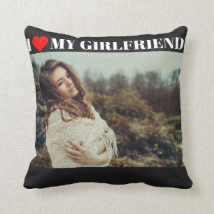 Ich Liebe Meine Freundin Personalisiert  Kissen