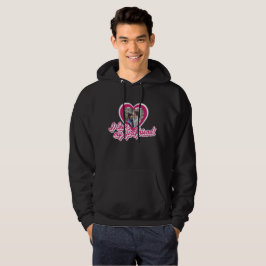Ich Liebe Meine Freundin Personalisiertes Foto Hoodie