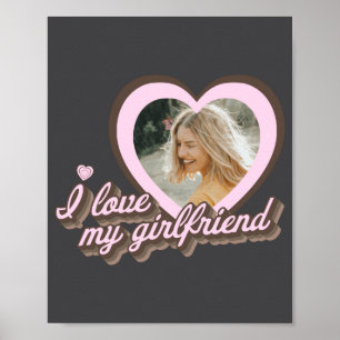 Ich liebe meine Freundin Poster