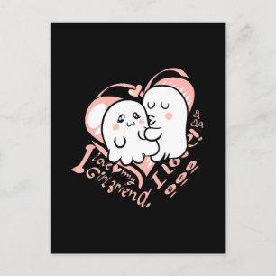 ich liebe meine Freundin Postkarte