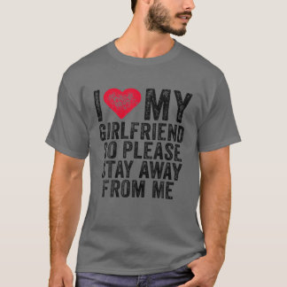 Ich Liebe meine Freundin Red Heart, also Bleibe bi T-Shirt