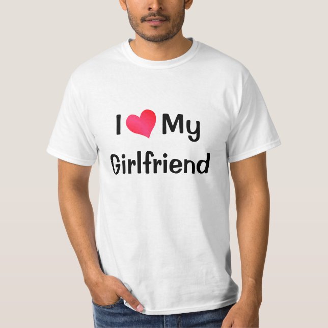 Ich Liebe meine Freundin T-Shirt (Vorderseite)