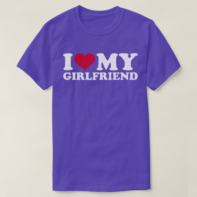 Ich Liebe meine Freundin T-Shirt (Design vorne)