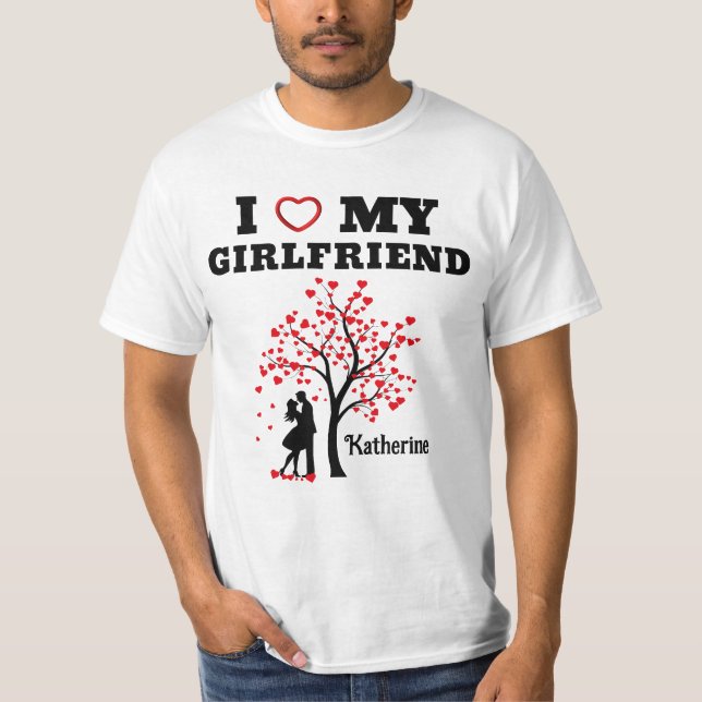 Ich Liebe meine Freundin T-Shirt (Vorderseite)