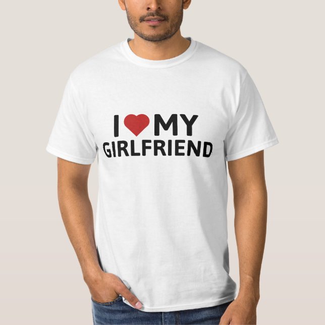 Ich Liebe meine Freundin T-Shirt (Vorderseite)