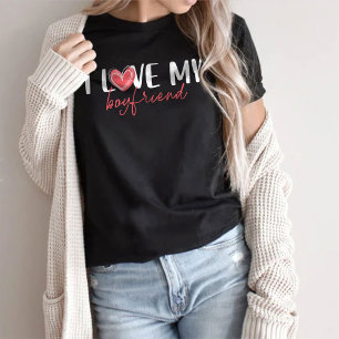 Ich Liebe meine Freundin T-Shirt, Boyfriend Shirt 