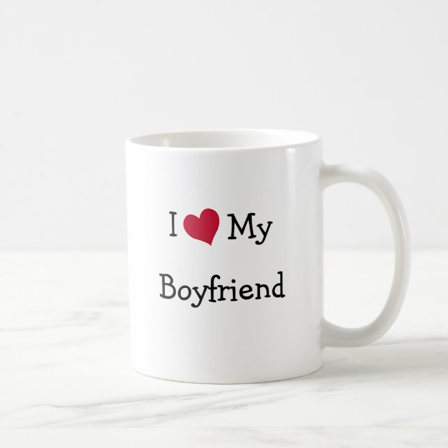 Ich Liebe meine Freundin-Tasse Kaffeetasse (Rechts)