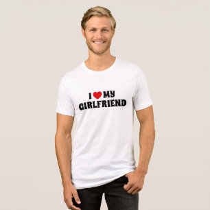 ICH LIEBE MEINE FREUNDIN Tri-Blend SHIRT