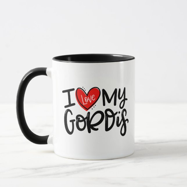 Ich Liebe meine Gordios Tasse (Links)