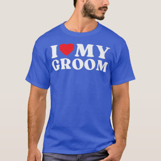 Ich Liebe meine Groom Familie Relativ meine Liebli T-Shirt