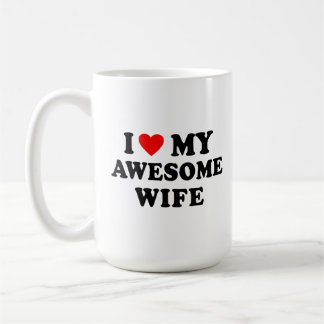 Ich liebe meine großartige Frau Kaffeetasse