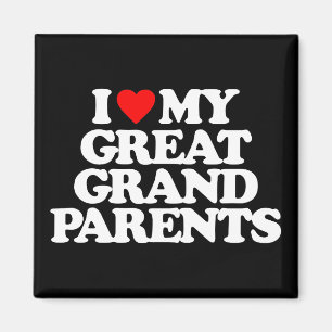 ICH LIEBE MEINE GROSSEN GROSSELTERN MAGNET
