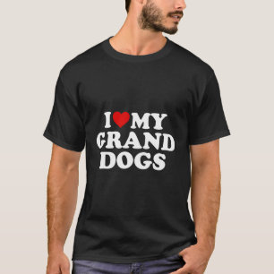 Ich Liebe meine großen Hunde Red He T-Shirt