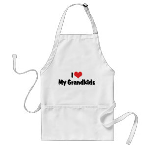 Ich Liebe meine Großkinder Schürze
