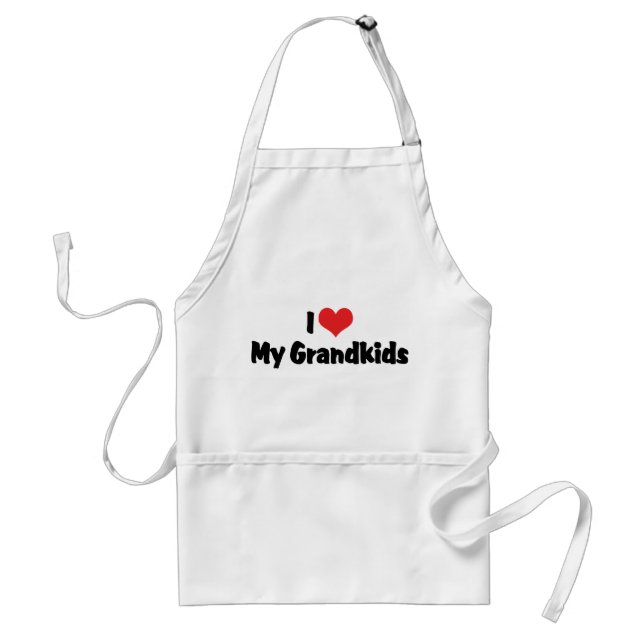 Ich Liebe meine Großkinder Schürze (Vorne)