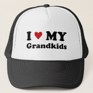 Ich Liebe meine Großkinder Truckerkappe