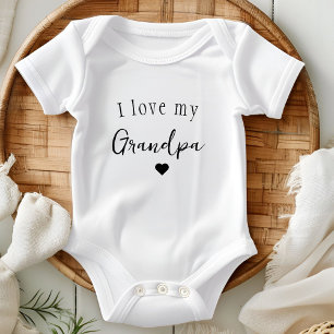 Ich Liebe meine Großmutter Schwangerschaft Ankündi Baby Strampler