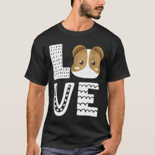 Ich Liebe meine Guinea Schweinefleisch Guinea T-Shirt