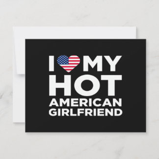Ich liebe meine heiße amerikanische Freundin