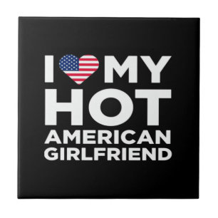 Ich liebe meine heiße amerikanische Freundin Fliese