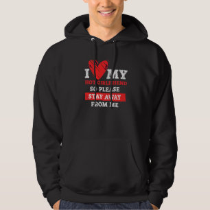 Ich liebe meine heiße Freundin  Gf Ich liebe meine Hoodie
