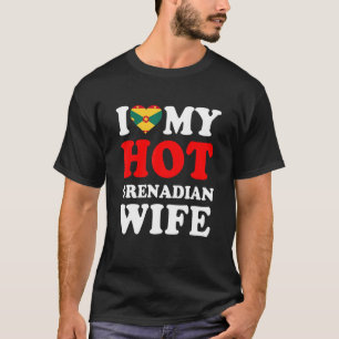 Ich Liebe meine heiße grenadische Ehefrau Funny Hu T-Shirt