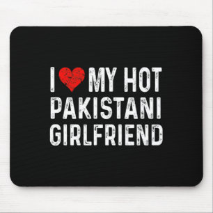 Ich liebe meine heiße pakistanische Freundin - Her Mousepad