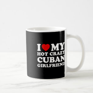 Ich liebe meine heiße verrückte Cubyn Freundin Val Kaffeetasse