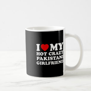 Ich liebe meine heiße verrückte pakistanische Freu Kaffeetasse